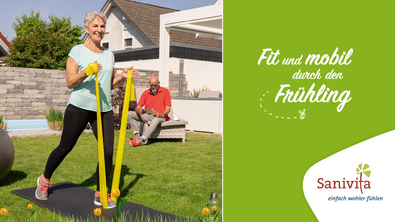 Sanivita Frühlingsaktion: Fit und mobil durch den Frühling
